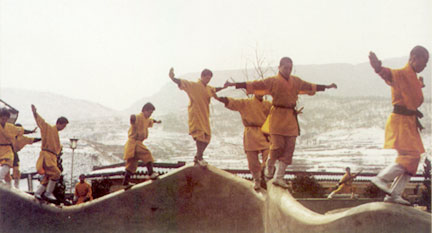 Shaolin Monks at Songshan Temple